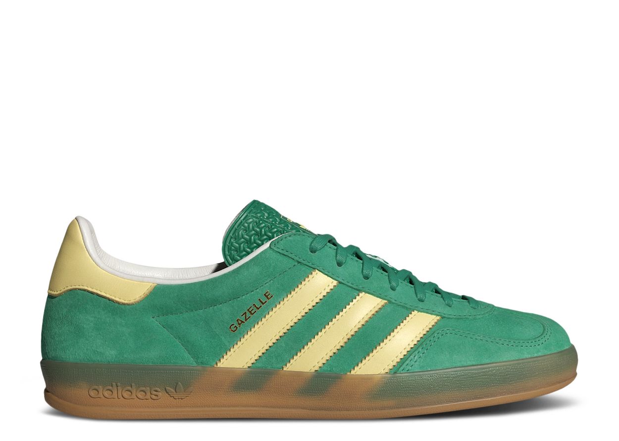 Adidas Gazelle Indoor Semi Court Green (9865531687239)