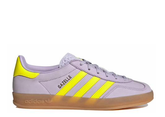 Adidas Gazelle Indoor Silver Dawn Solar Yellow (9865118482759)