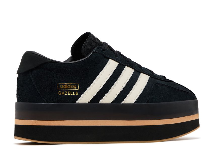 Adidas Gazelle Stack Black Cream White (10004600455495)