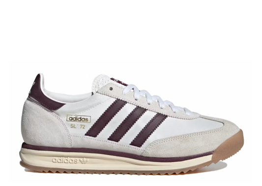 Adidas SL 72 RS Cloud White Maroon (9868300321095)