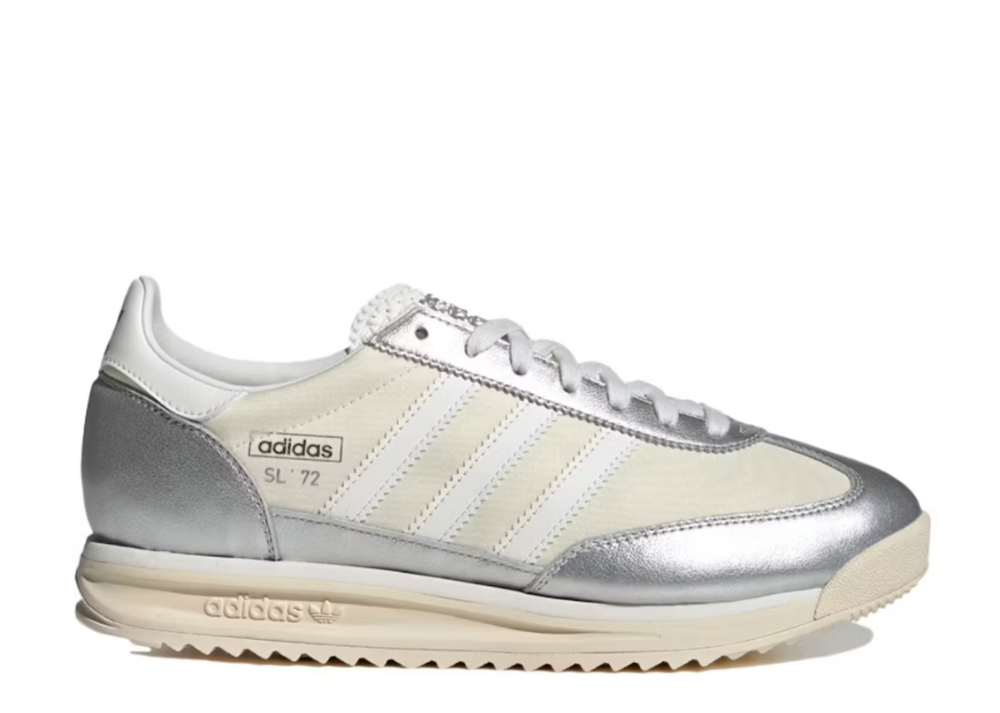 Adidas SL 72 RS Silver Metallic Cloud White (9868300222791)