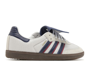 Adidas Samba LT Crystal White Dark Blue (9865098592583)