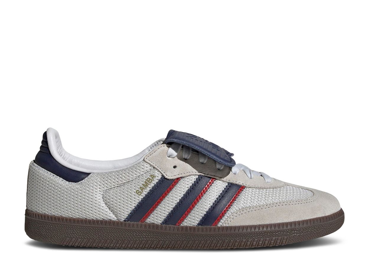 Adidas Samba LT Crystal White Dark Blue (9865098592583)