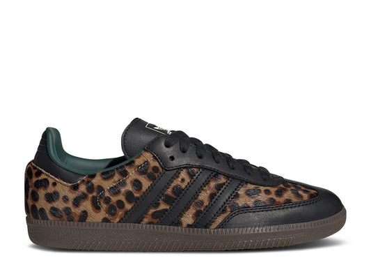 Adidas Samba OG Black Green Leopard (10004606714183)