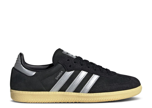 Adidas Samba OG Black Matte Silver (9865100788039)