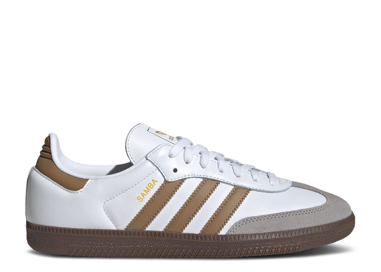 Adidas Samba OG Cloud White Brown Desert (10224143925575)