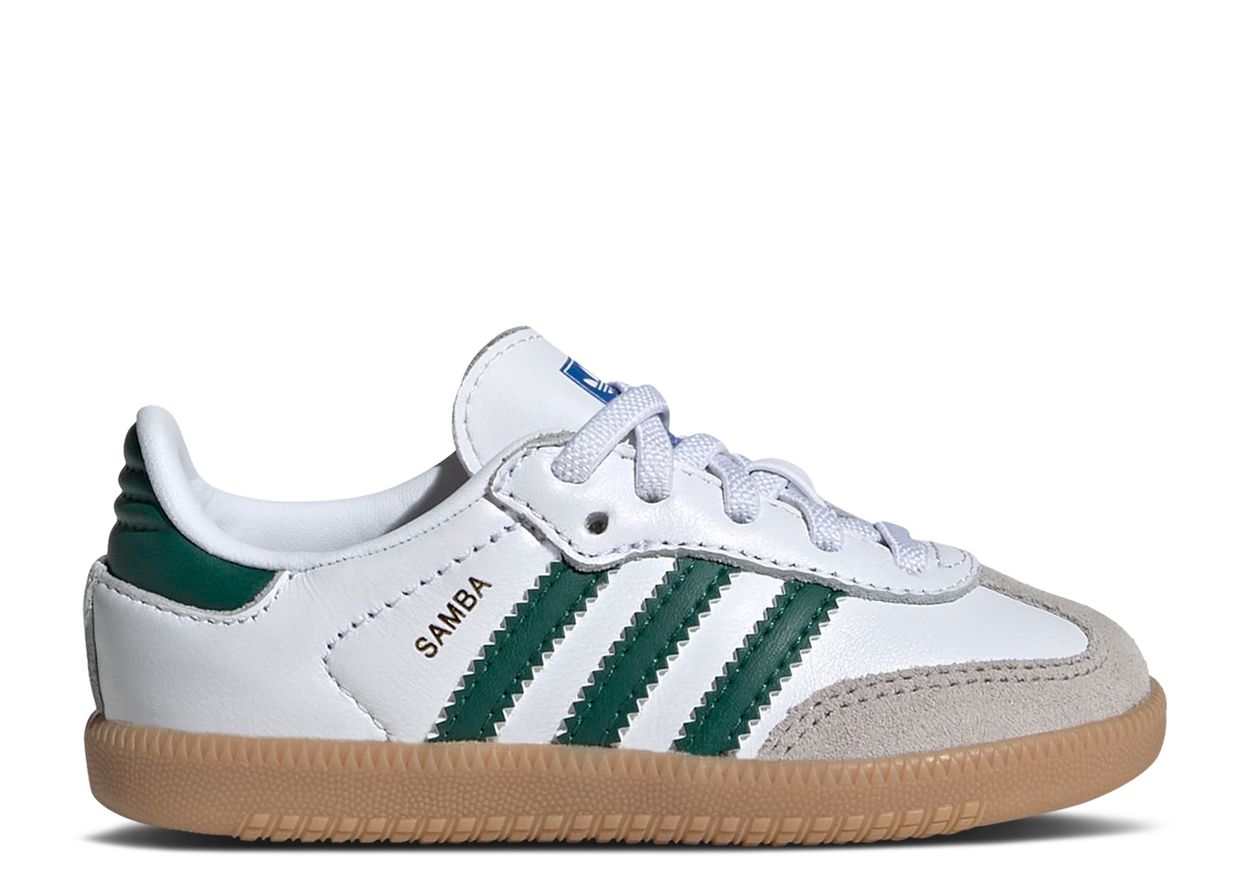 Adidas Samba OG Cloud White Collegiate Green Gum (TD) (9864842608967)