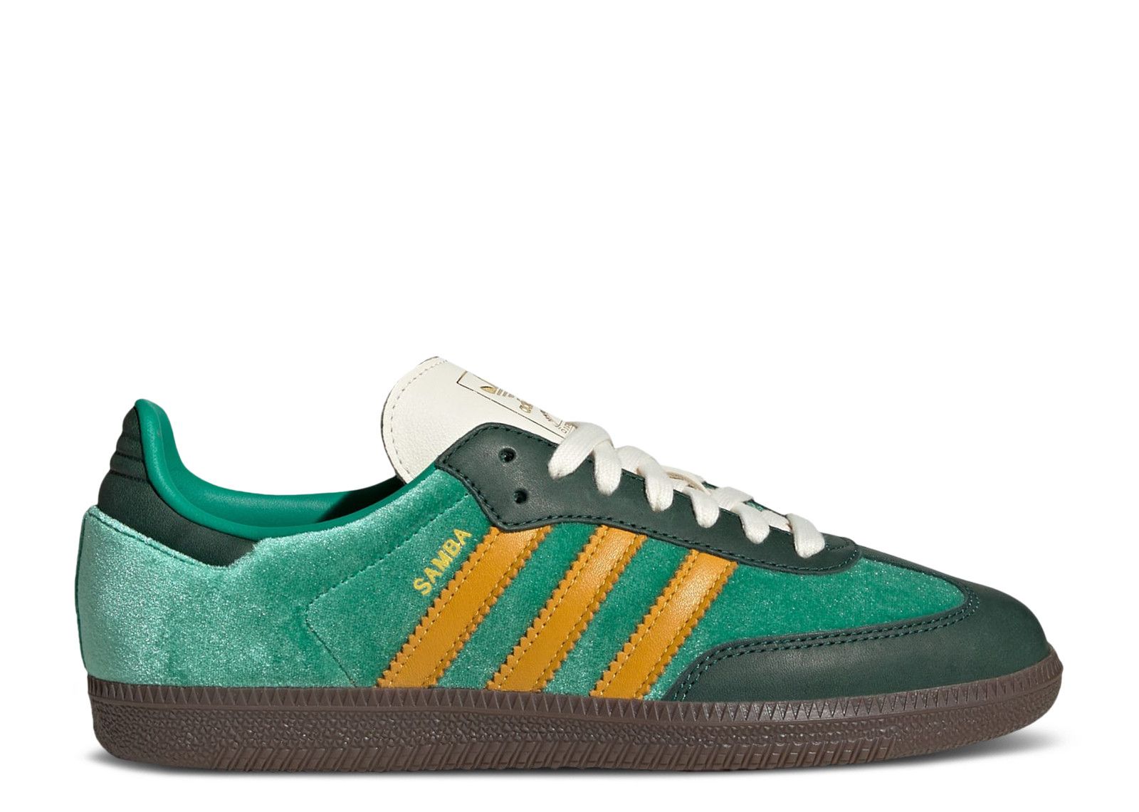 Adidas Samba OG Court Green Preloved Yellow (9916833661255)