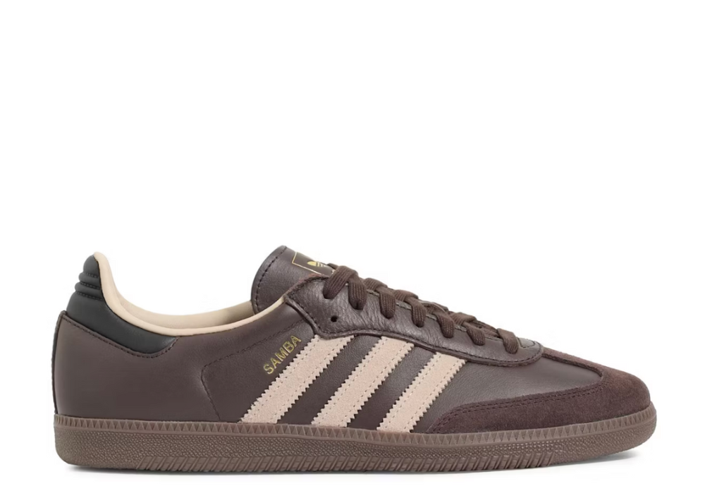 Adidas Samba OG Dark Brown Beige Gum (9868317622599)