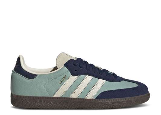 Adidas Samba OG Hazy Green Night Indigo (9865104032071)