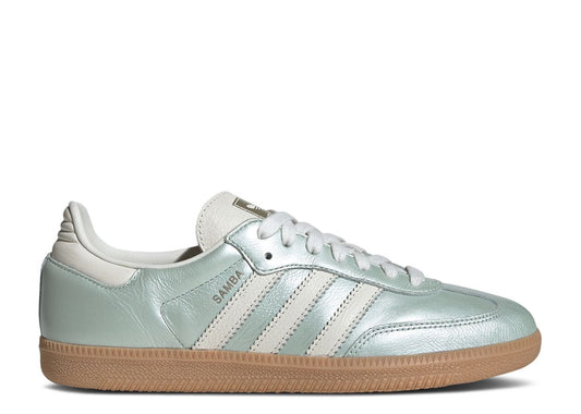 Adidas Samba OG Linen Green Metallic (9864851161415)