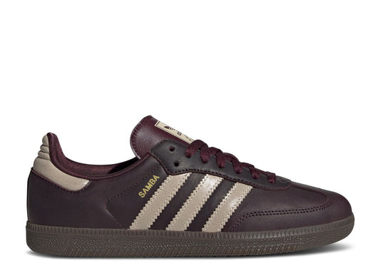 Adidas Samba OG Maroon Crystal Sand (9864851390791)