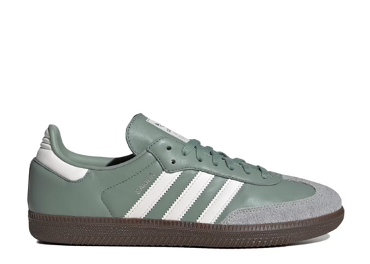 Adidas Samba OG Silver Green Chalk White (9865042297159)