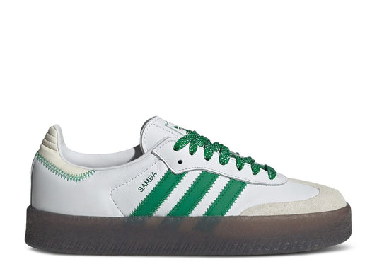 Adidas Sambae Cloud White Green (9865104785735)