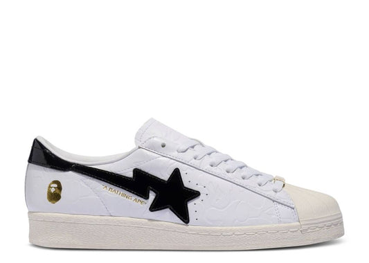 Adidas Superstar Vintage Bape White Black (10224173973831)