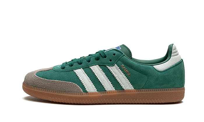 Adidas Samba vert campus gomme bout gris