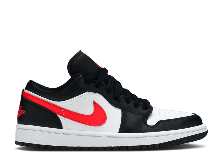 Air Jordan 1 Low Black Siren Red (9868429230407)