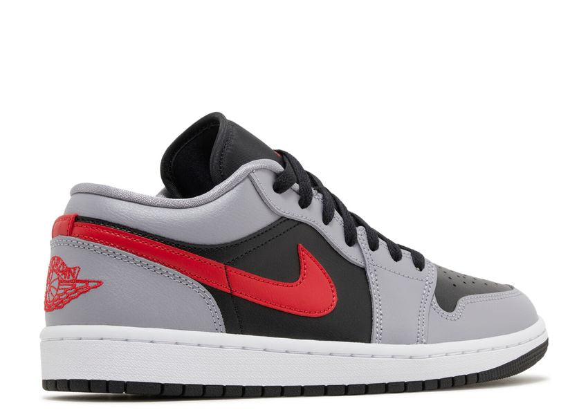 Air Jordan 1 Low Cement Grey Fire Red (9864915059015)