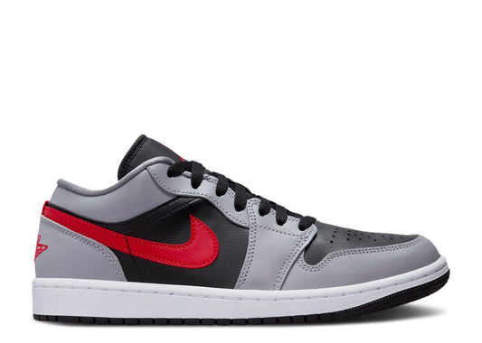 Air Jordan 1 Low Cement Grey Fire Red (9864915059015)