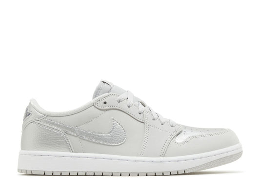 Air Jordan 1 Low OG Metallic Silver (9864785559879)