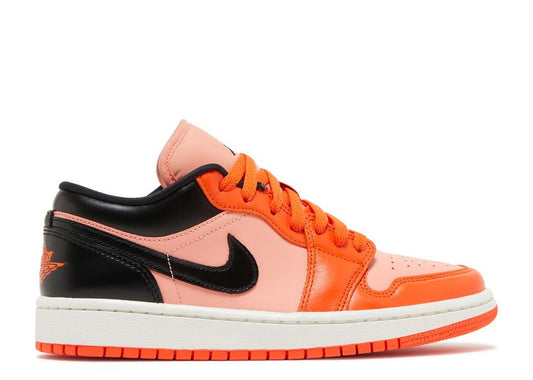 Air Jordan 1 Low Orange Black (9865374826823)