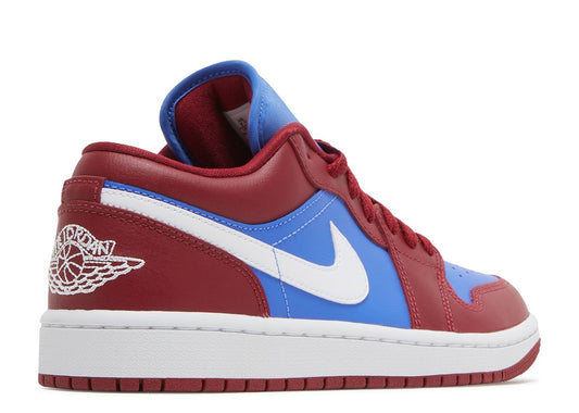 Air Jordan 1 Low Pomegranate Medium Blue (9864788410695)