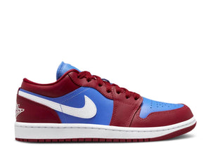 Air Jordan 1 Low Pomegranate Medium Blue (9864788410695)