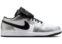 Air Jordan 1 Low SE Metallic Silver Tiempo