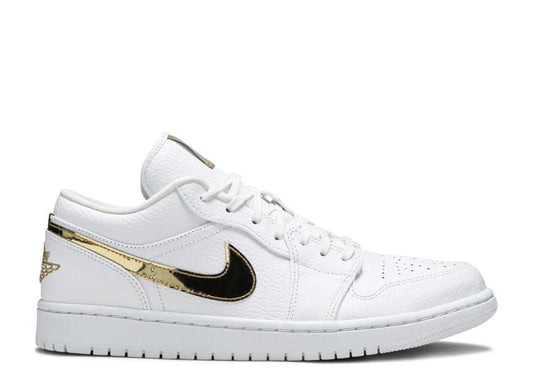 Air Jordan 1 Low White Metallic Gold (9864784380231)