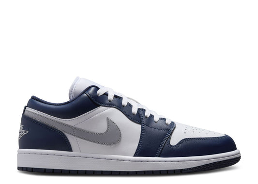 Air Jordan 1 Low Wolf Grey Midnight Navy (9865091219783)