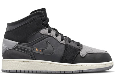 Air Jordan 1 Mid Craft Inside Out Black