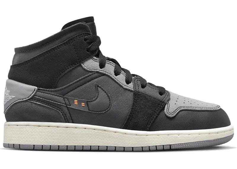 Air Jordan 1 Mid Craft Inside Out Black