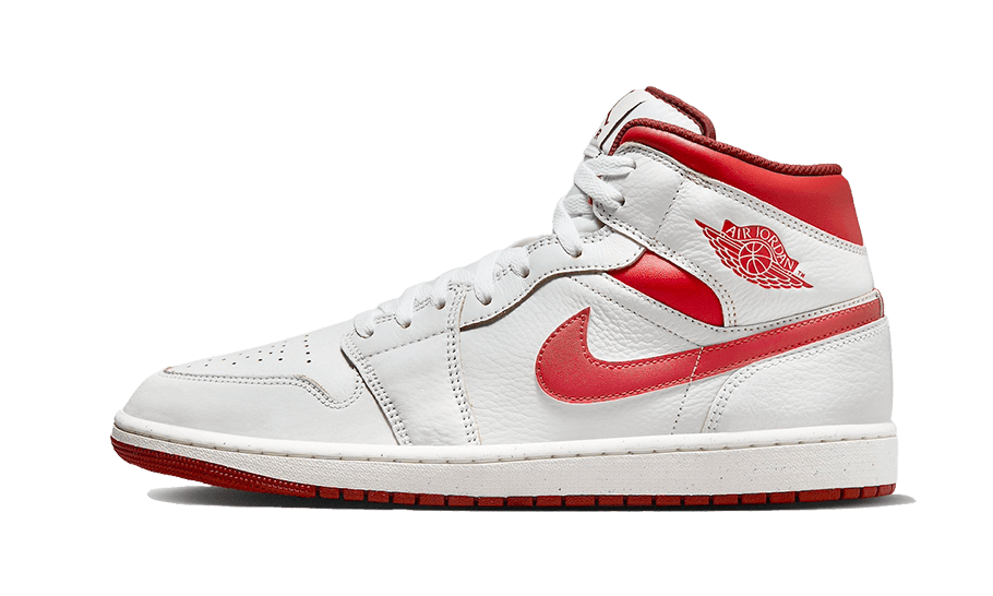 Air Jordan 1 Mid Dune Red (9162292134215)