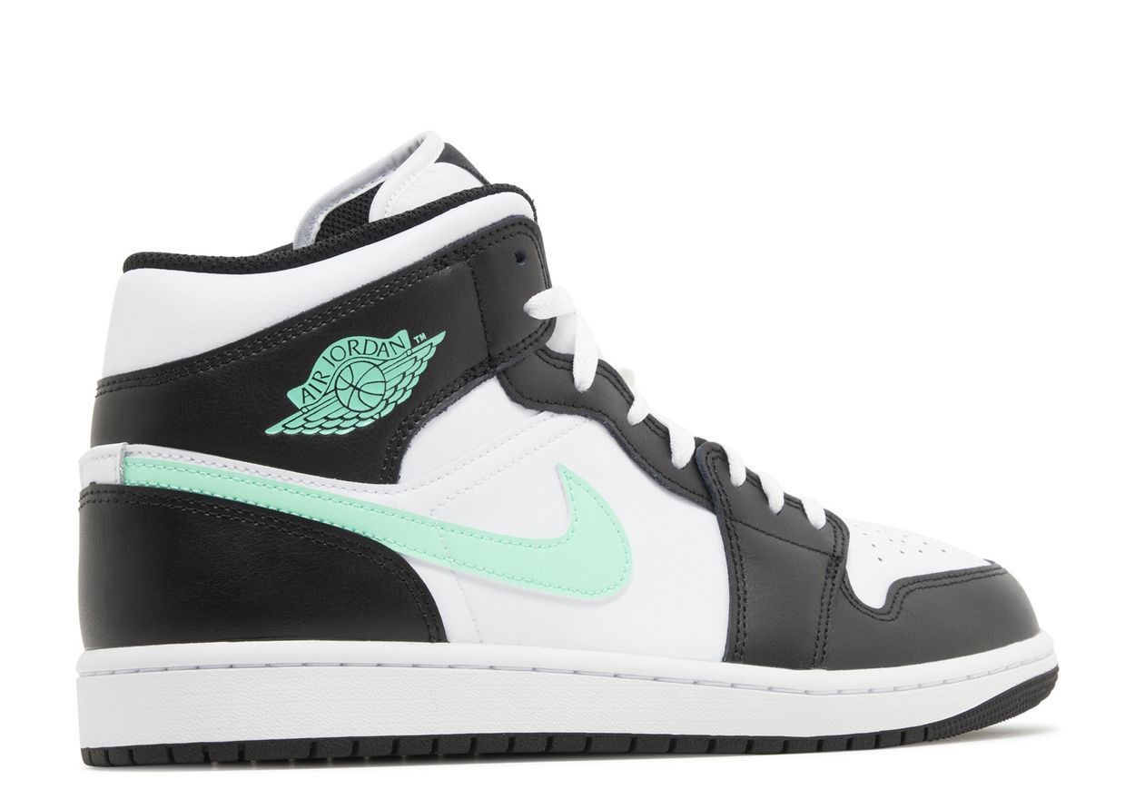 Air Jordan 1 Mid Green Glow (9868342853959)