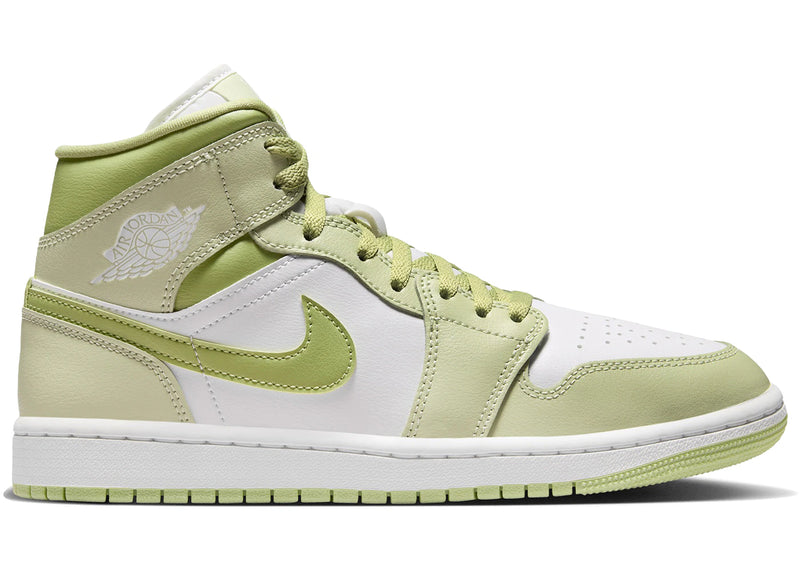 Air Jordan 1 Mid Olive Aura Lawn