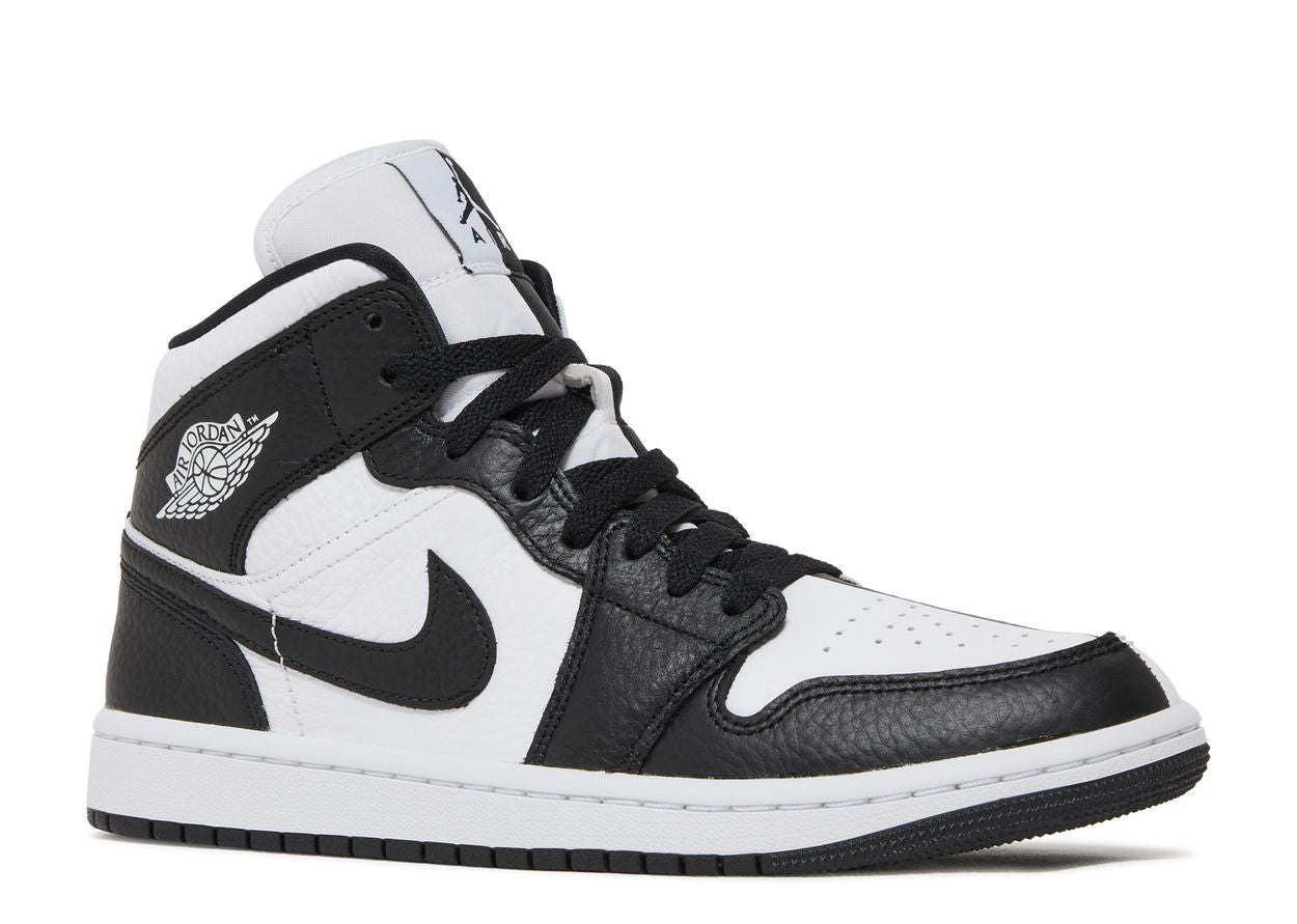 Air Jordan 1 Mid Split Black White (9864784150855)