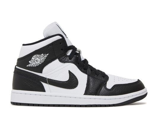 Air Jordan 1 Mid Split Black White (9864784150855)