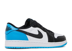 Air Jordan 1 Retro Low OG Black Dark Powder Blue (9865041379655)