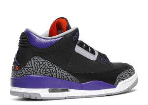 Air Jordan 3 Retro Black Court Purple (9868428312903)