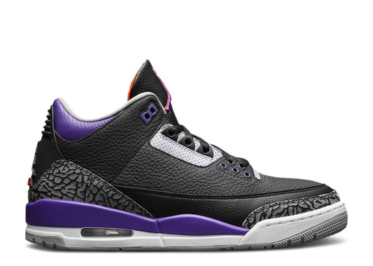 Air Jordan 3 Retro Black Court Purple (9868428312903)