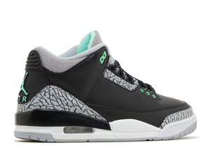 Air Jordan 3 Retro Green Glow (9865474801991)