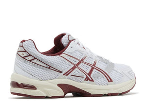 Asics Gel-1130 White Red Dahlia (9864987017543)