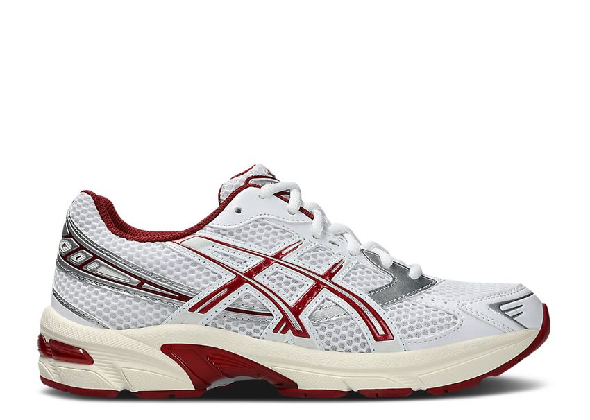 Asics Gel-1130 White Red Dahlia (9864987017543)