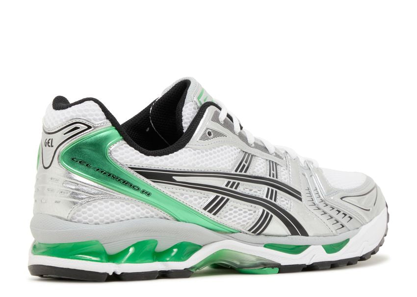 Asics Gel-Kayano 14 White Malachite Green (9865438888263)