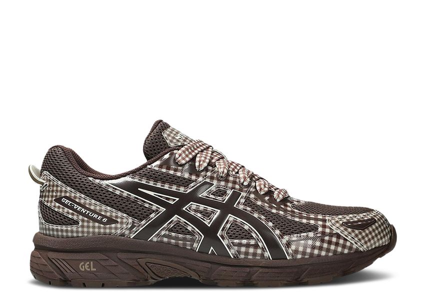 Asics Gel-Venture 6 Story mfg. Reddish Brown Gingham (10224293806407)