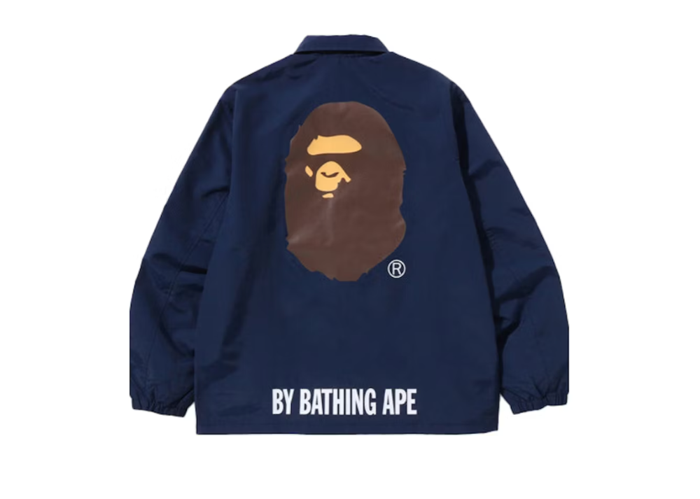 Bape Happy New Year Men's Classic Jacket (SS23) Navy (9864836448583)