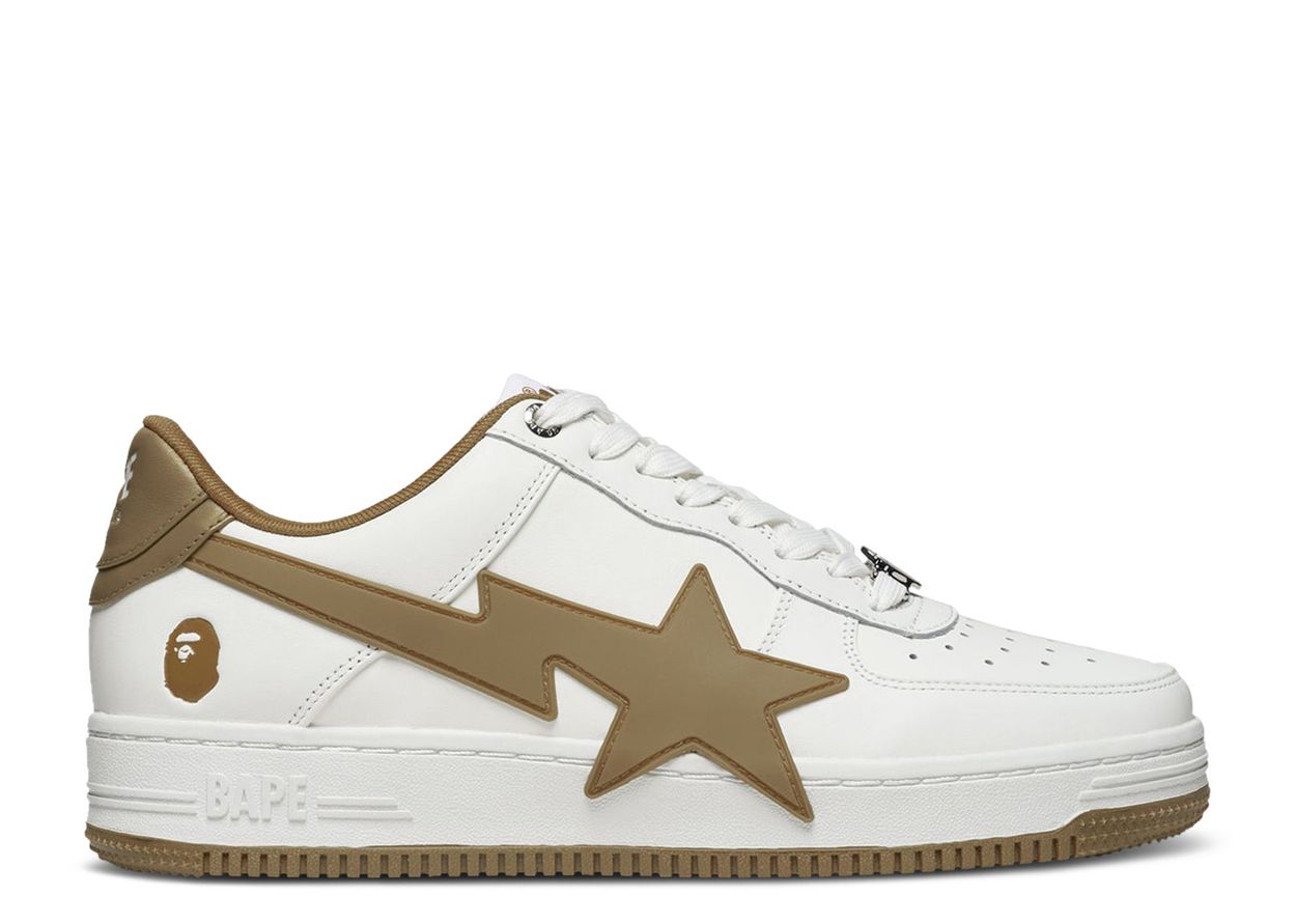 Bape Sta OS #2 White Beige (9916834873671)