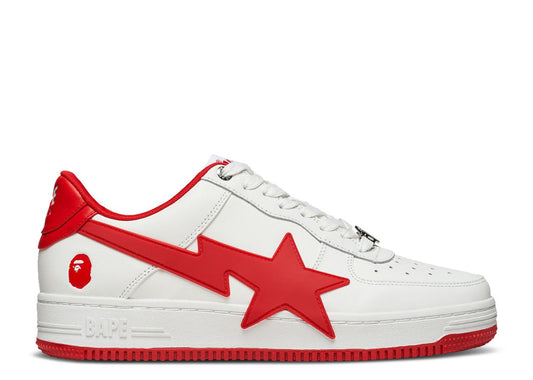 Bape Sta OS #2 White Red (9916834349383)