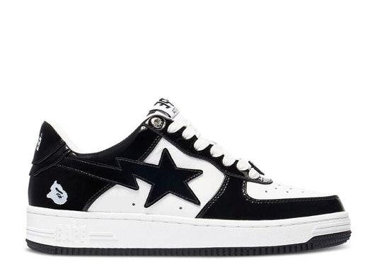 Bape Sta Patent Leather Black White (9916834677063)