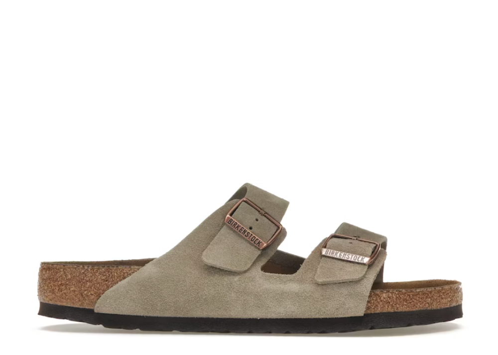 Birkenstock Arizona Soft Footbed Suede Taupe (9865114222919)